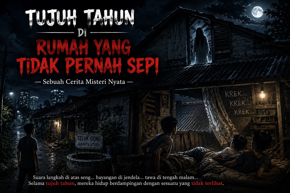 Cerpen 002# TUJUH TAHUN DI RUMAH YANG TIDAK PERNAH SEPI (part-1)